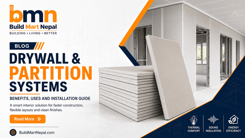 Drywall & Partition Systems: Benefits, Uses and Installation Guide